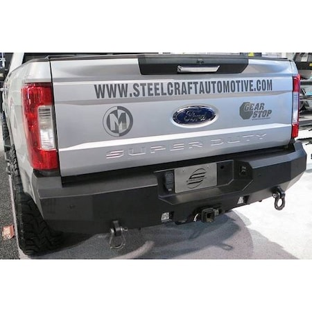 Steelcraft Automotive 17-C F250/F350 SD FORTIS REAR BUMPER TEXTURED BLACK 76-21380